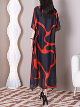 Belle vie Robe trapèze à col rond